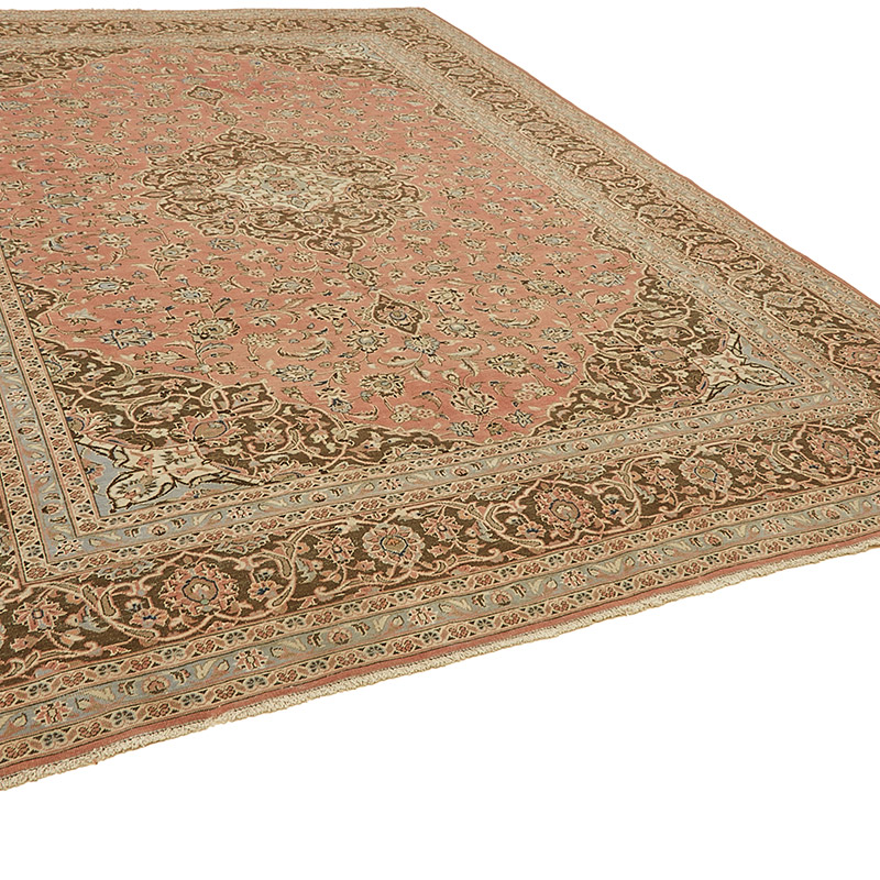 El Dokuma Vintage Halı - 298 cm x 394 cm - K0091058