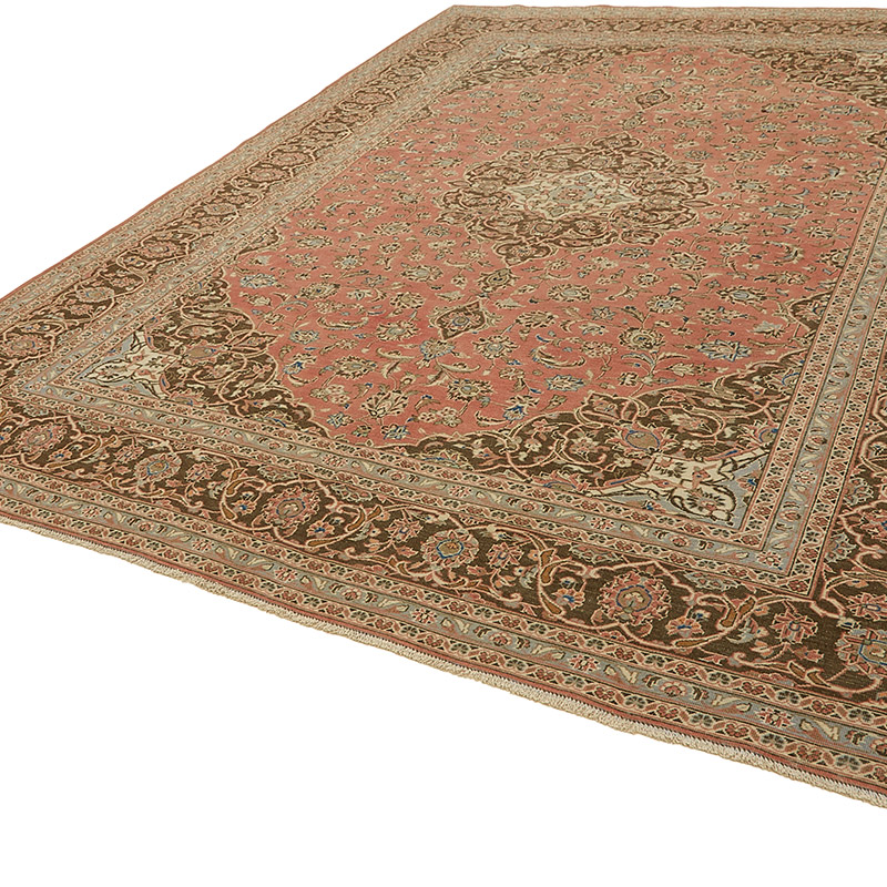 El Dokuma Vintage Halı - 298 cm x 394 cm - K0091058