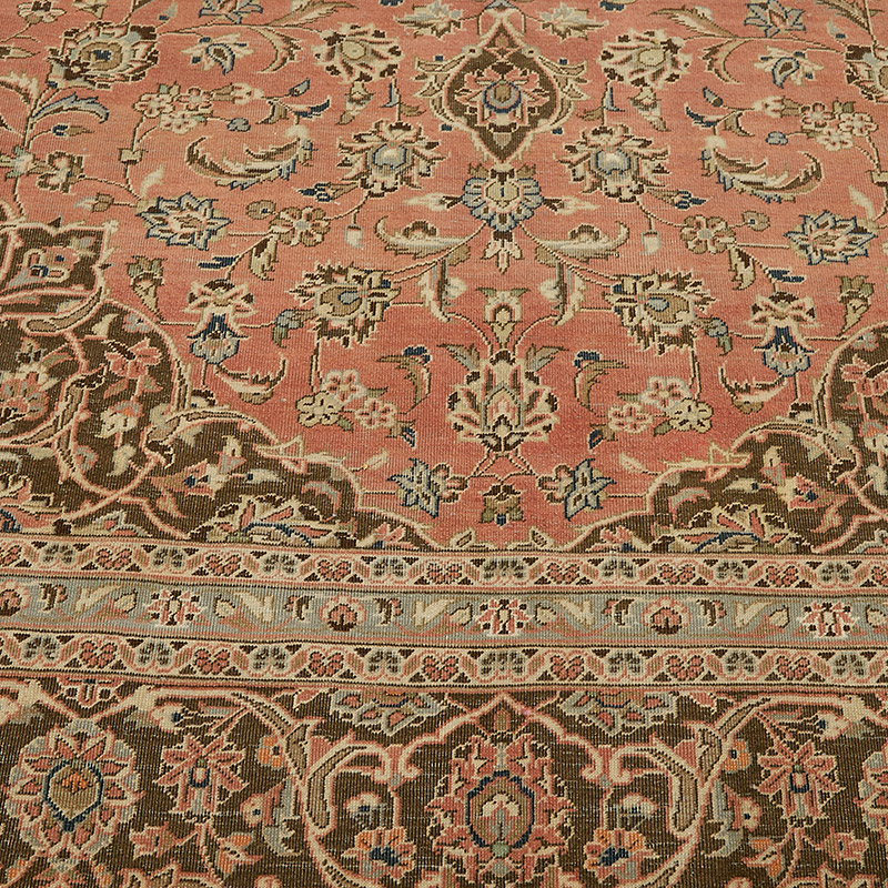El Dokuma Vintage Halı - 298 cm x 394 cm - K0091058