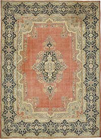Alfombra Oriental Vintage Anudada a Mano - 299 cm x 403 cm