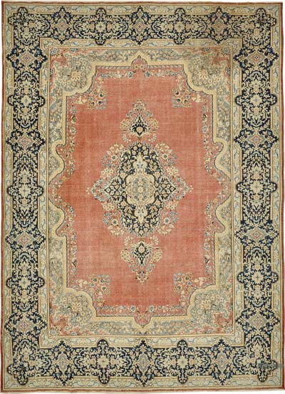 El Dokuma Vintage Halı - 299 cm x 403 cm