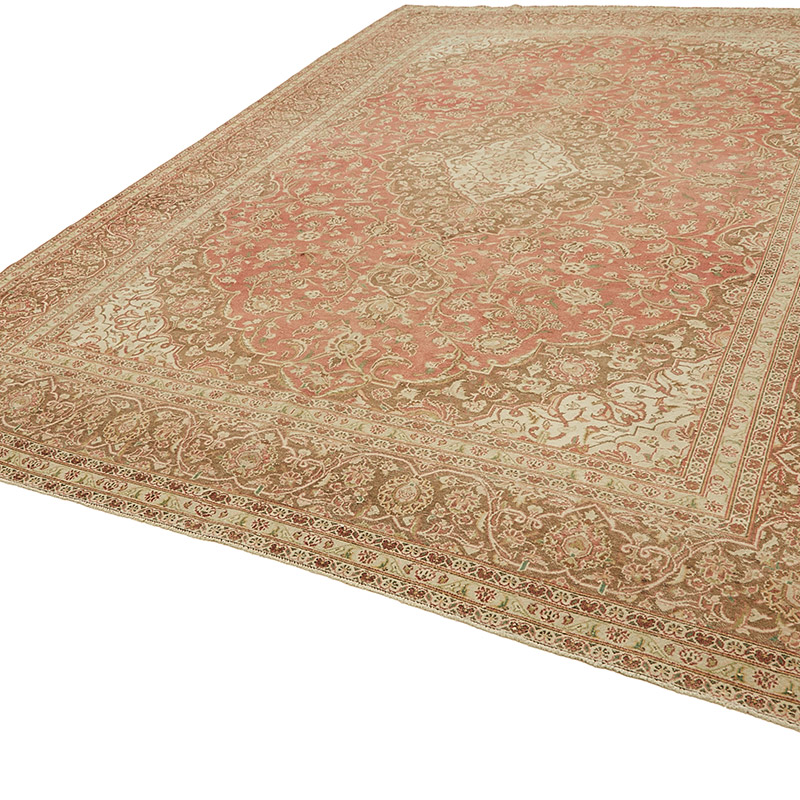 El Dokuma Vintage Halı - 293 cm x 393 cm - K0091060
