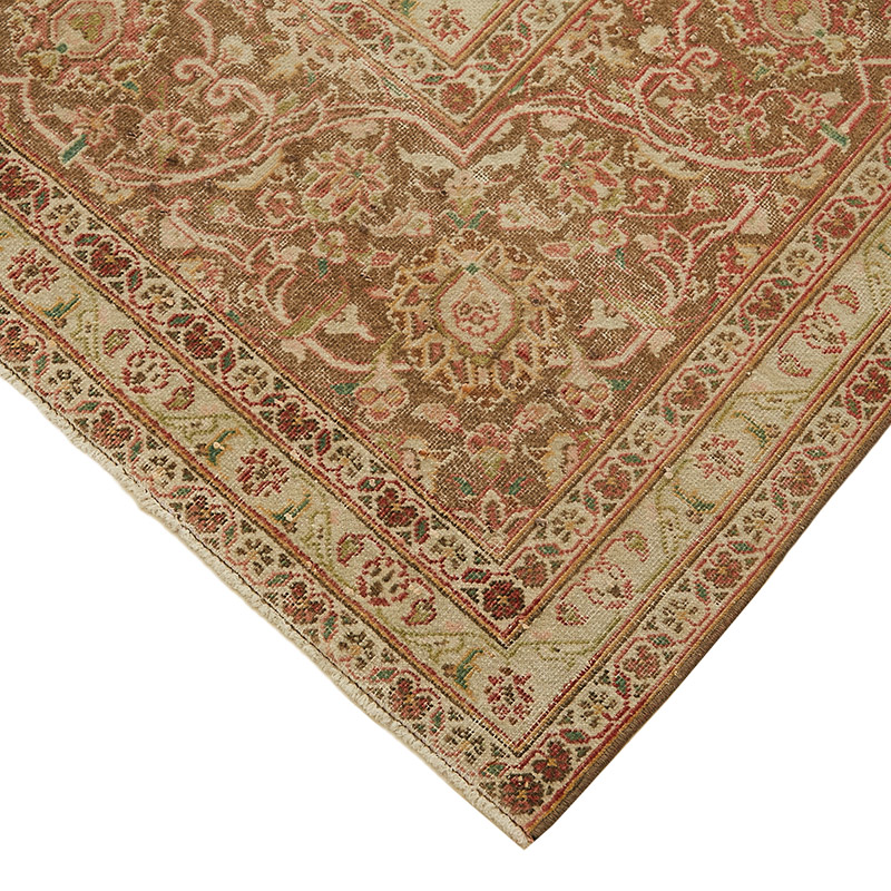 El Dokuma Vintage Halı - 293 cm x 393 cm - K0091060