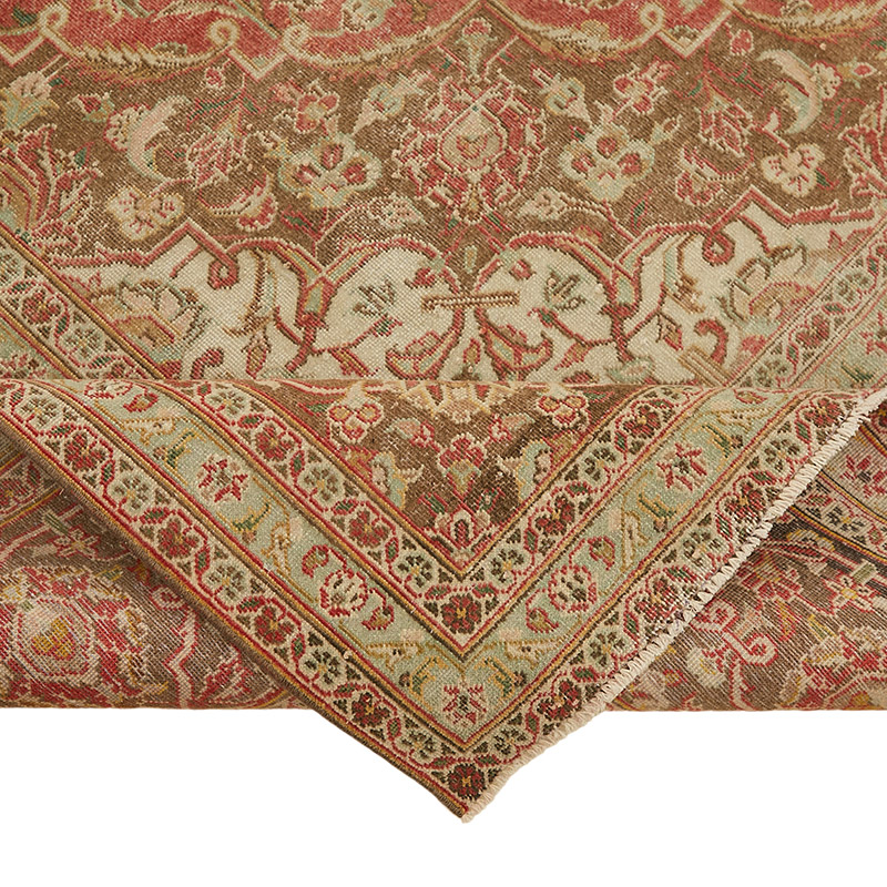 El Dokuma Vintage Halı - 293 cm x 393 cm - K0091060