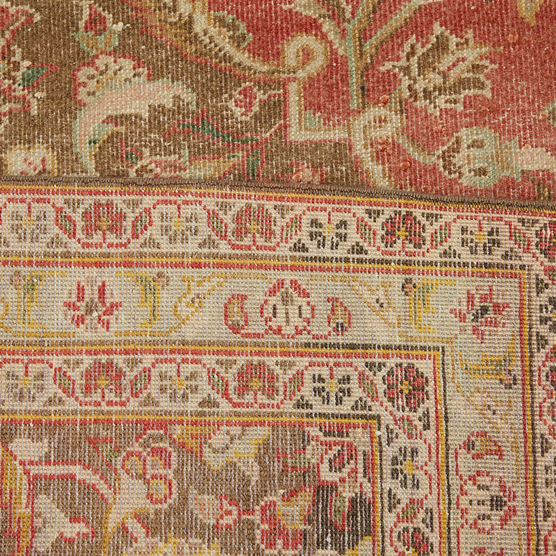 El Dokuma Vintage Halı - 293 cm x 393 cm - K0091060