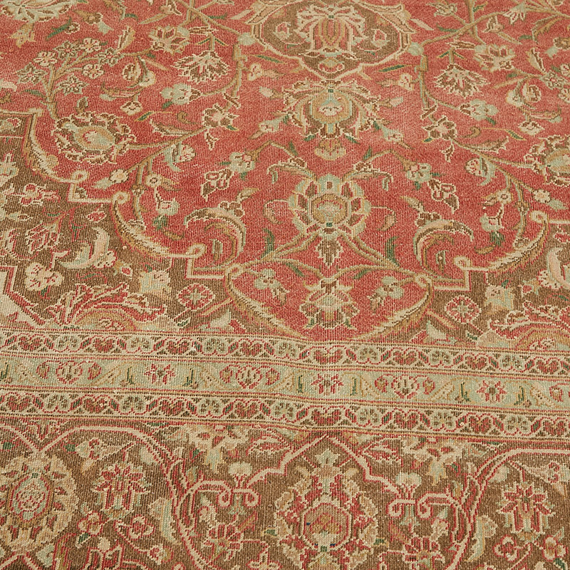 El Dokuma Vintage Halı - 293 cm x 393 cm - K0091060