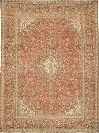 El Dokuma Vintage Halı - 293 cm x 393 cm