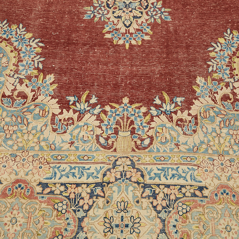 Alfombra Oriental Vintage Anudada a Mano - 288 cm x 400 cm - K0091061
