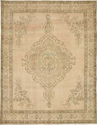 El Dokuma Vintage Halı - 300 cm x 385 cm