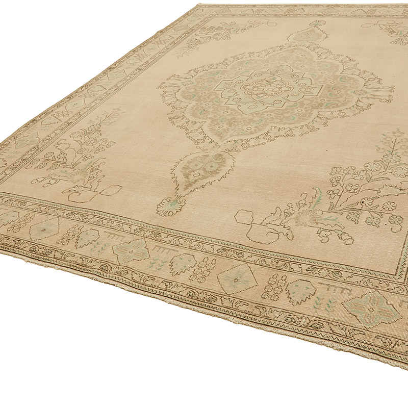 El Dokuma Vintage Halı - 300 cm x 385 cm - K0091062