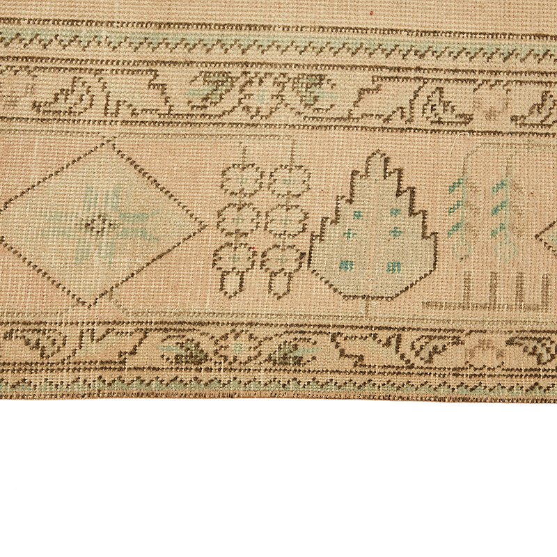 El Dokuma Vintage Halı - 300 cm x 385 cm - K0091062