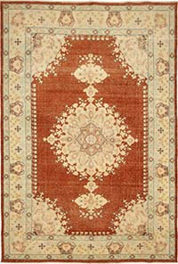 Alfombra Oriental Vintage Anudada a Mano - 264 cm x 383 cm