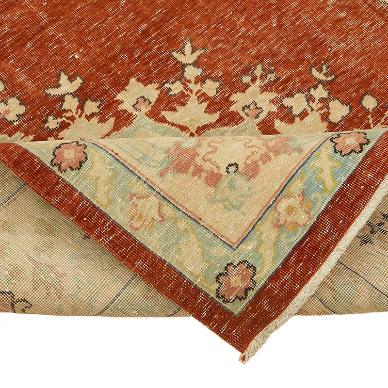 Alfombra Oriental Vintage Anudada a Mano - 264 cm x 383 cm - K0091064