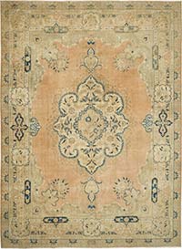 El Dokuma Vintage Halı - 292 cm x 406 cm