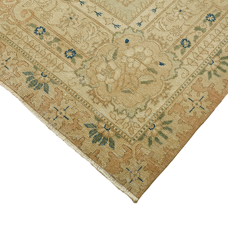 Vintage Hand-Knotted Oriental Rug - 9' 7" x 13' 4" (115" x 160") - K0091068