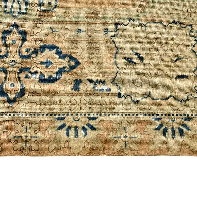 Vintage Hand-Knotted Oriental Rug - 9' 7" x 13' 4" (115" x 160") - K0091068