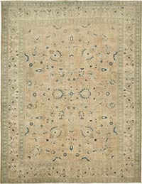 El Dokuma Vintage Halı - 300 cm x 388 cm