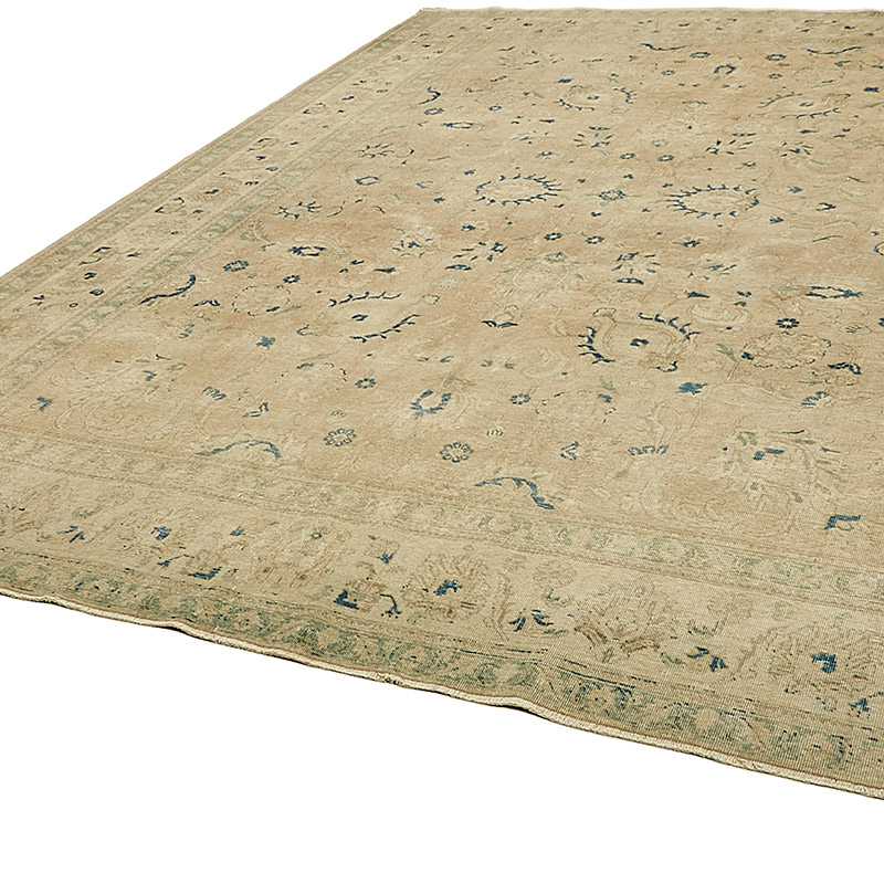 El Dokuma Vintage Halı - 300 cm x 388 cm - K0091069