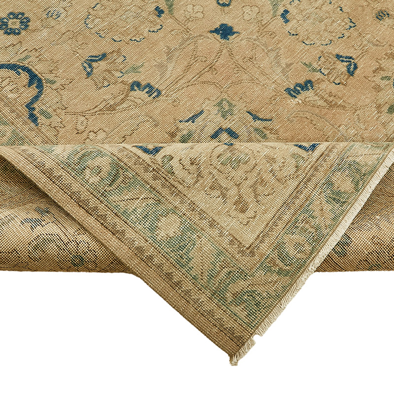 El Dokuma Vintage Halı - 300 cm x 388 cm - K0091069