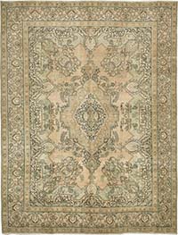 El Dokuma Vintage Halı - 292 cm x 387 cm