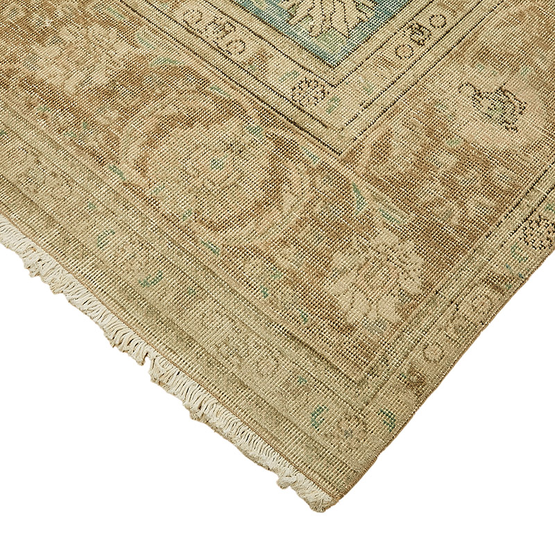 Vintage Hand-Knotted Oriental Rug - 9' 7" x 12' 6" (115" x 150") - K0091073