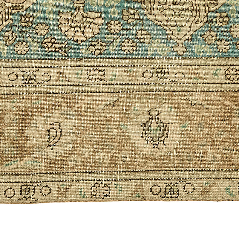 Vintage Hand-Knotted Oriental Rug - 9' 7" x 12' 6" (115" x 150") - K0091073