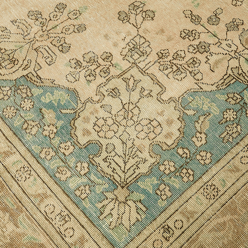 Vintage Hand-Knotted Oriental Rug - 9' 7" x 12' 6" (115" x 150") - K0091073