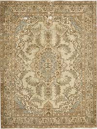 El Dokuma Vintage Halı - 296 cm x 390 cm