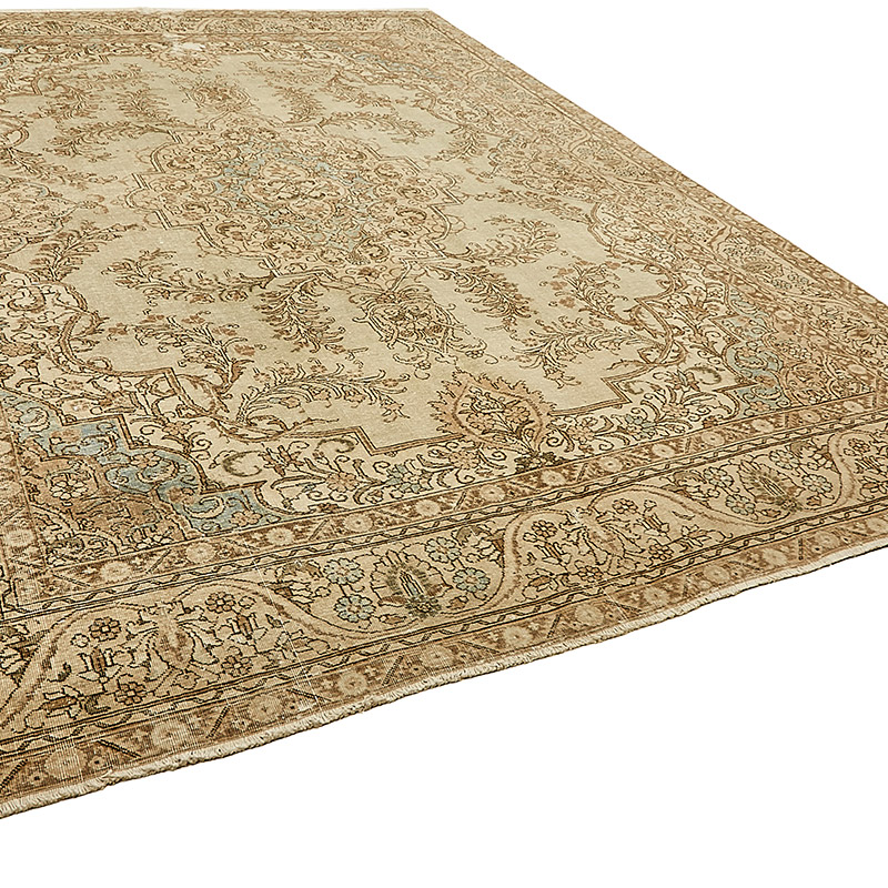 Vintage Hand-Knotted Oriental Rug - 9' 9" x 12' 10" (117" x 154") - K0091074