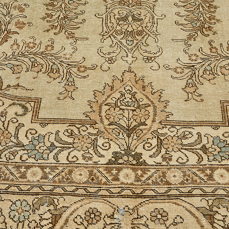 Vintage Hand-Knotted Oriental Rug - 9' 9" x 12' 10" (117" x 154") - K0091074