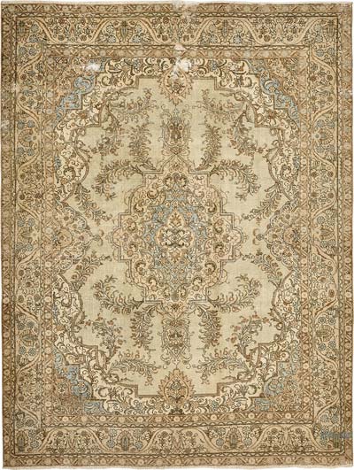 El Dokuma Vintage Halı - 296 cm x 390 cm