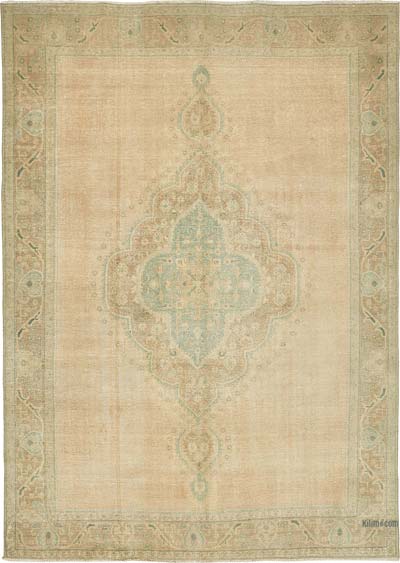 Vintage Hand-Knotted Oriental Rug - 9'  x 12' 8" (108" x 152")