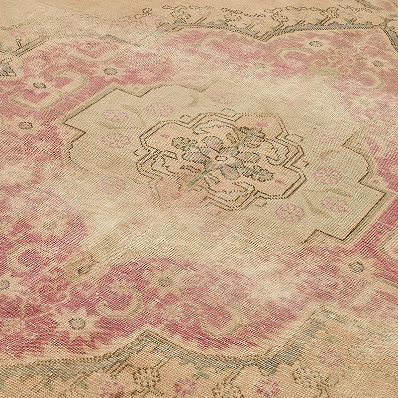 Vintage Hand-Knotted Oriental Rug - 9' 5" x 12' 8" (113" x 152") - K0091079