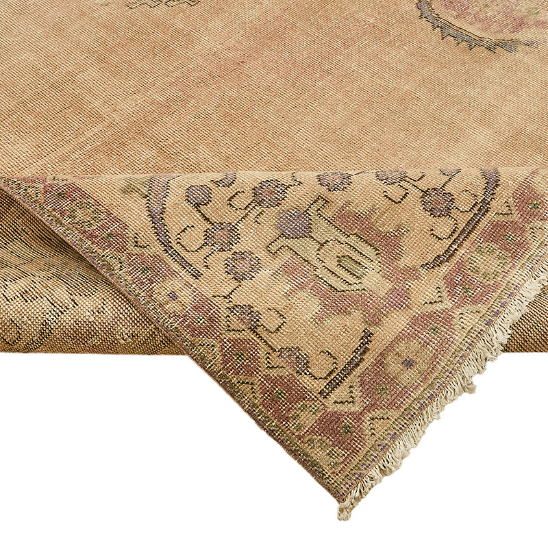 Vintage Hand-Knotted Oriental Rug - 9' 5" x 12' 8" (113" x 152") - K0091079