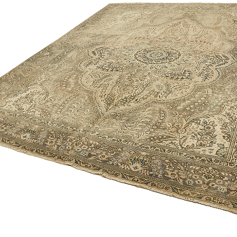 Alfombra Oriental Vintage Anudada a Mano - 297 cm x 374 cm - K0091080