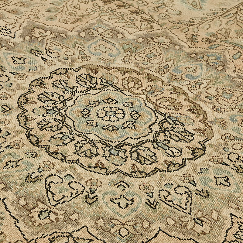 Alfombra Oriental Vintage Anudada a Mano - 297 cm x 374 cm - K0091080