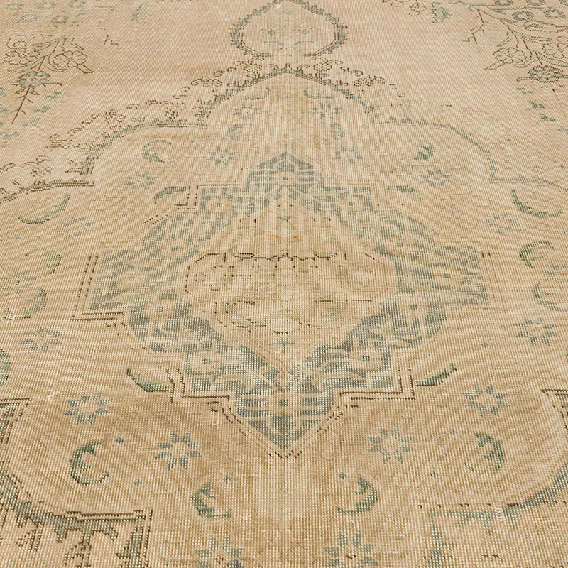 El Dokuma Vintage Halı - 300 cm x 390 cm - K0091081