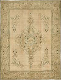 El Dokuma Vintage Halı - 295 cm x 388 cm