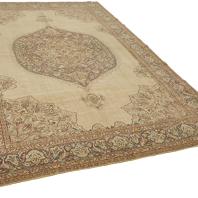 Vintage Hand-Knotted Oriental Rug - 6' 9" x 9' 11" (81" x 119") - K0091085