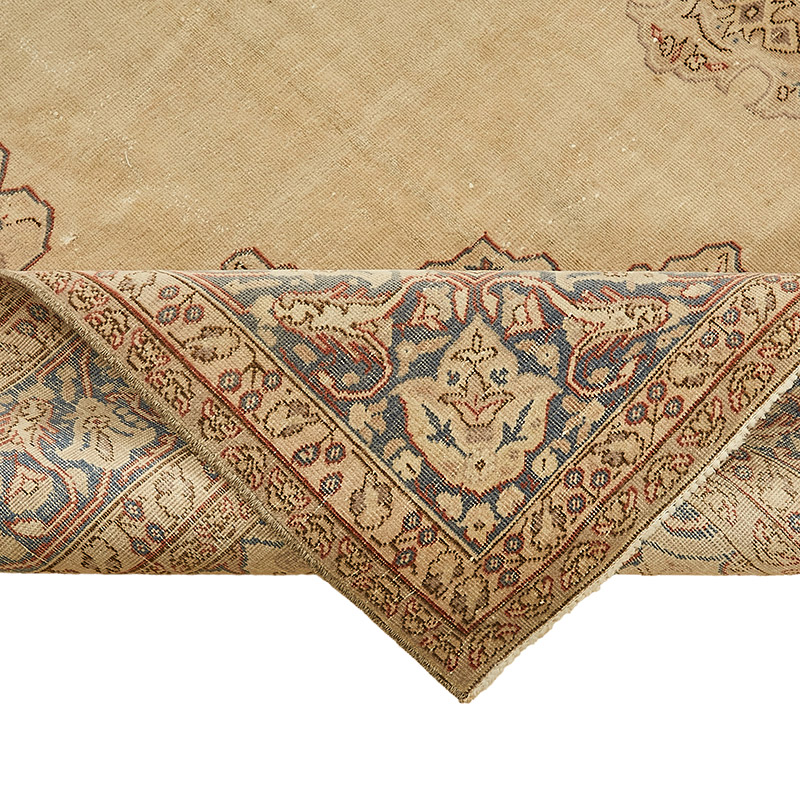 Vintage Hand-Knotted Oriental Rug - 6' 9" x 9' 11" (81" x 119") - K0091085