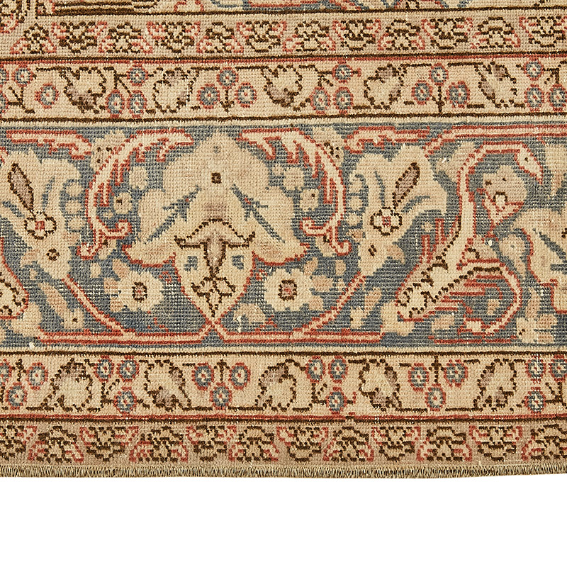 Vintage Hand-Knotted Oriental Rug - 6' 9" x 9' 11" (81" x 119") - K0091085