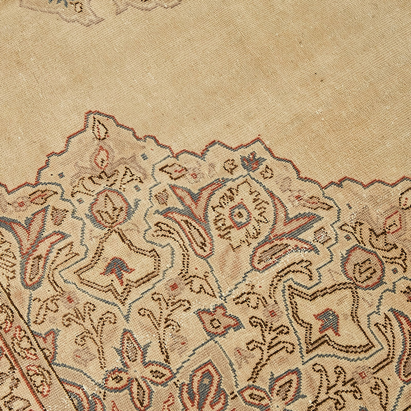 Vintage Hand-Knotted Oriental Rug - 6' 9" x 9' 11" (81" x 119") - K0091085