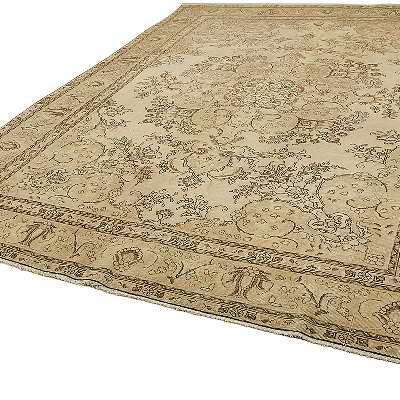 El Dokuma Vintage Halı - 291 cm x 385 cm - K0091087