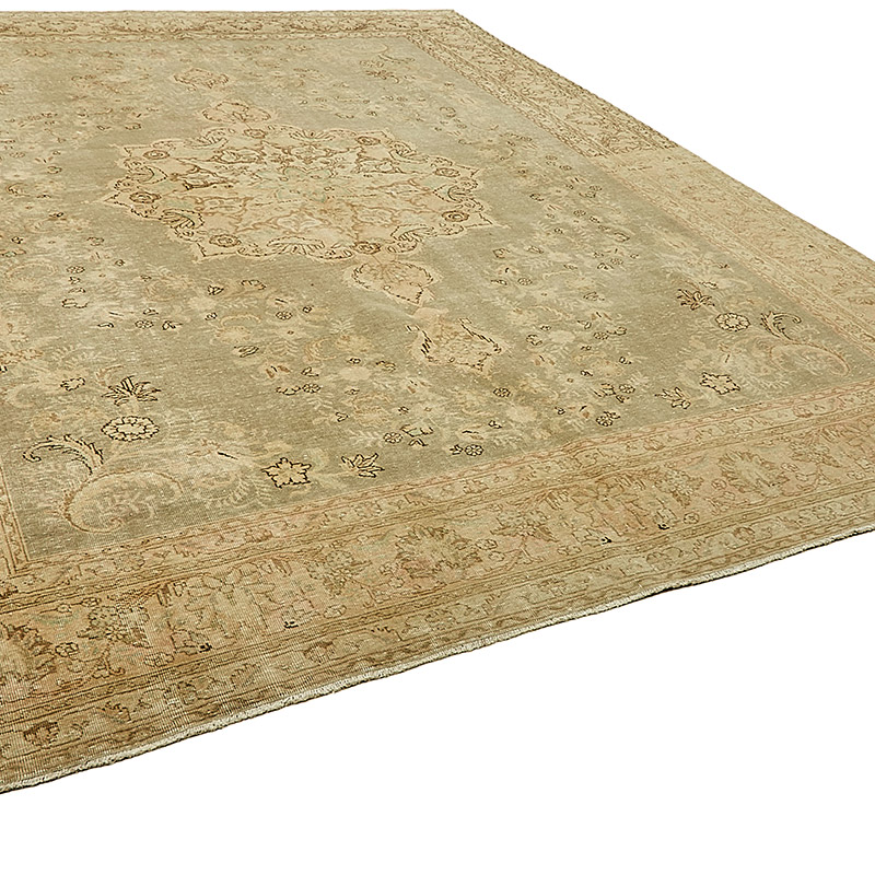 Vintage Hand-Knotted Oriental Rug - 9' 9" x 12' 5" (117" x 149") - K0091088