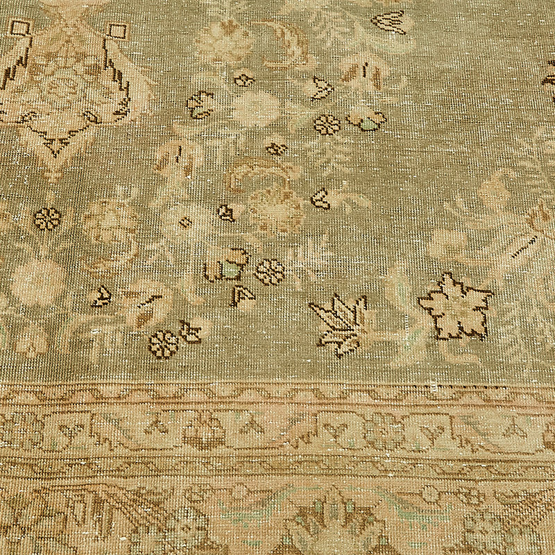 Vintage Hand-Knotted Oriental Rug - 9' 9" x 12' 5" (117" x 149") - K0091088