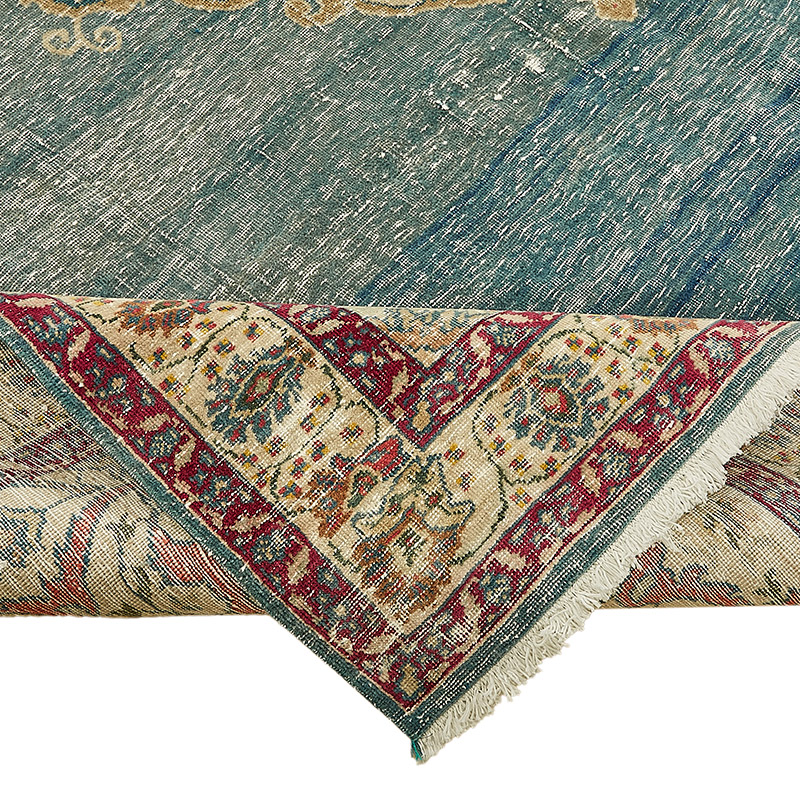 Alfombra Oriental Vintage Anudada a Mano - 285 cm x 358 cm - K0091090