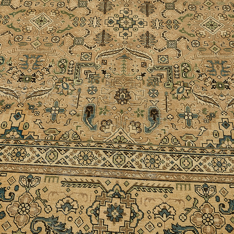 El Dokuma Vintage Halı - 304 cm x 396 cm - K0091091