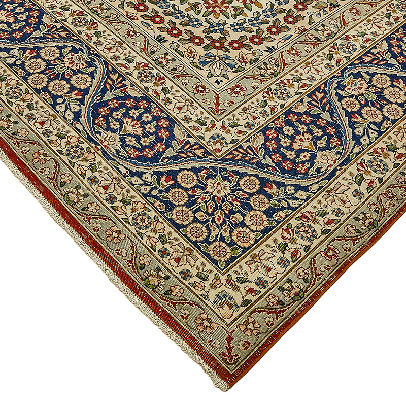 El Dokuma Vintage Halı - 312 cm x 396 cm - K0091093
