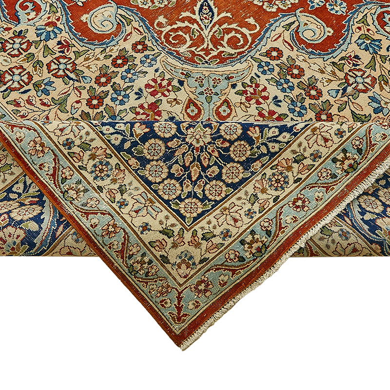 El Dokuma Vintage Halı - 312 cm x 396 cm - K0091093