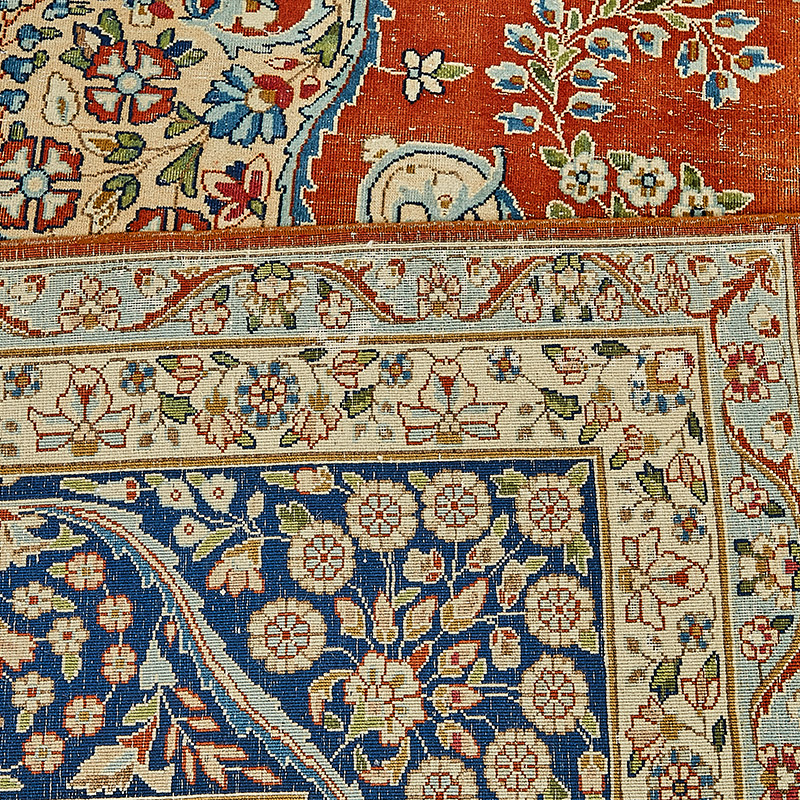 El Dokuma Vintage Halı - 312 cm x 396 cm - K0091093